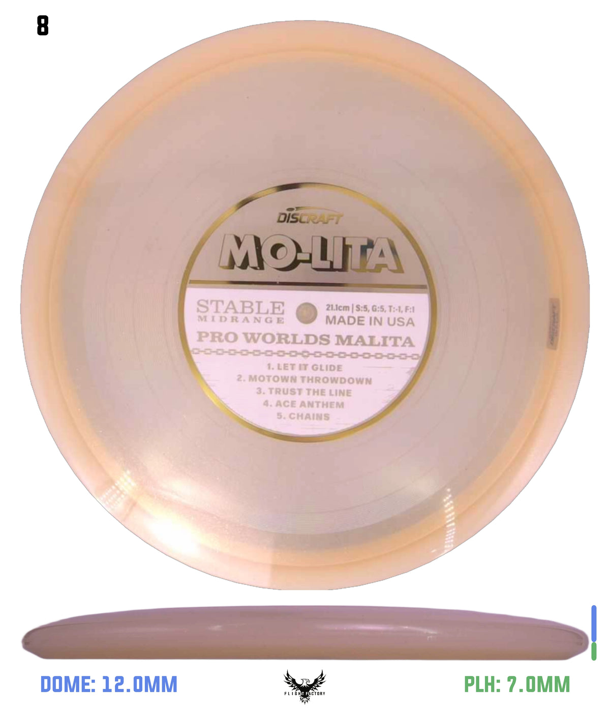 Discraft Paul McBeth "Mo-Lita" Records Z Malita - 2026 Worlds Edition