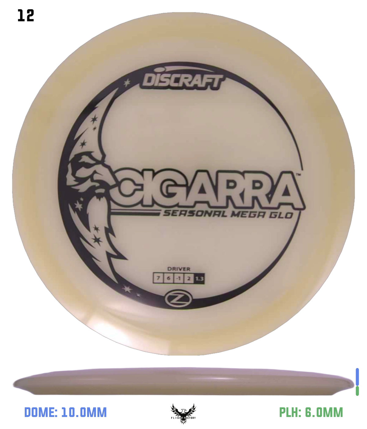 Discraft Seasonal Mega Glo Z Cigarra
