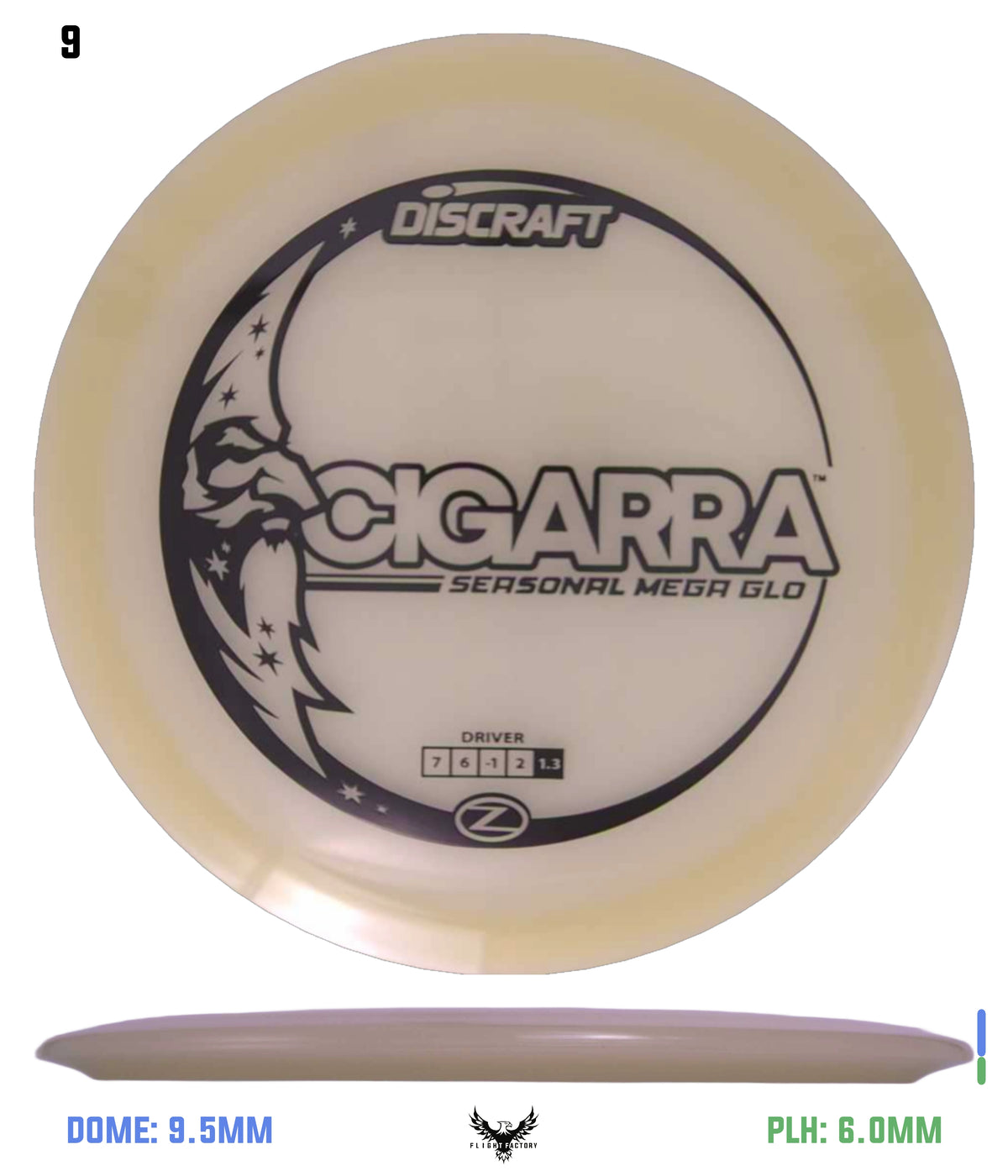Discraft Seasonal Mega Glo Z Cigarra