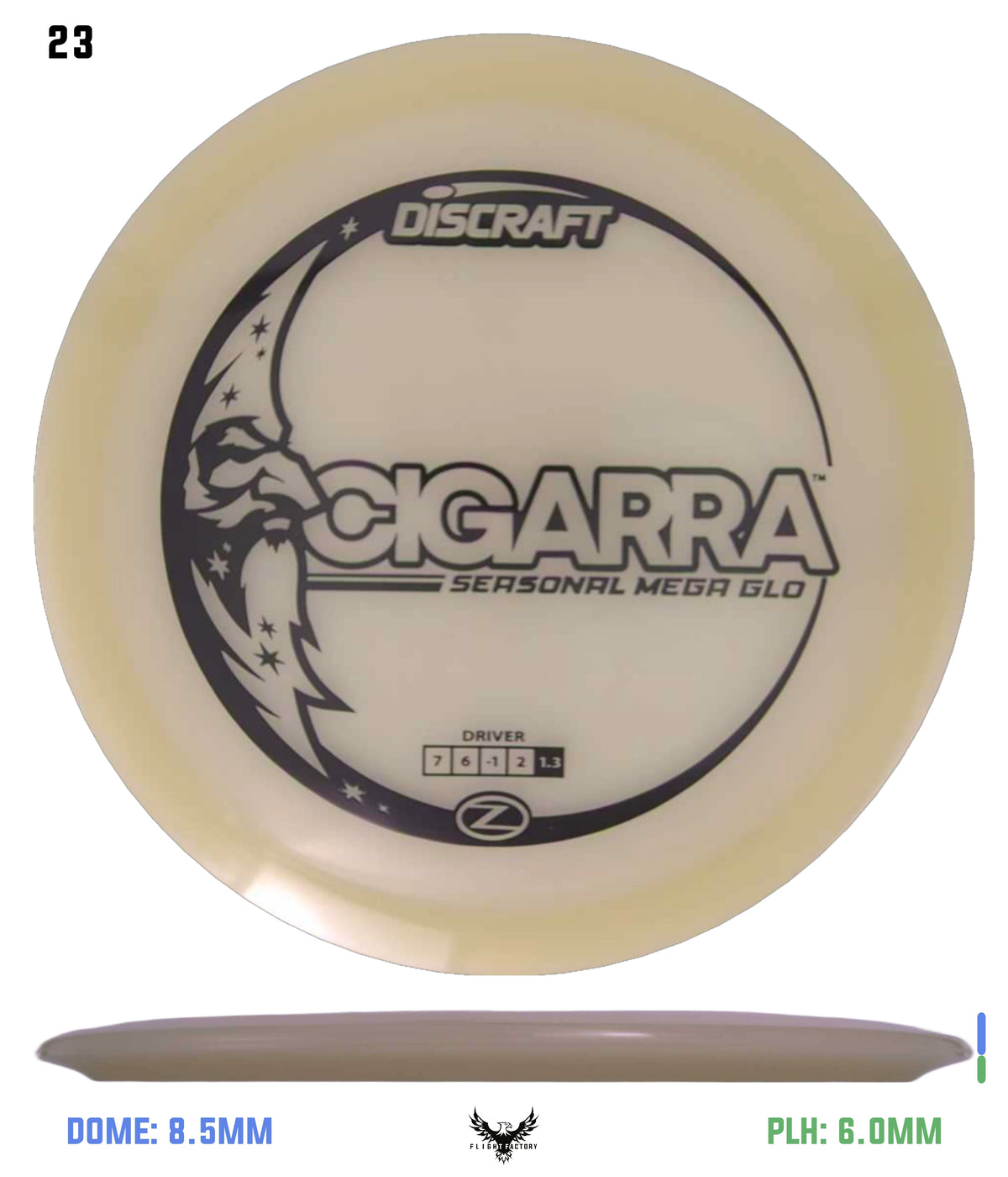 Discraft Seasonal Mega Glo Z Cigarra