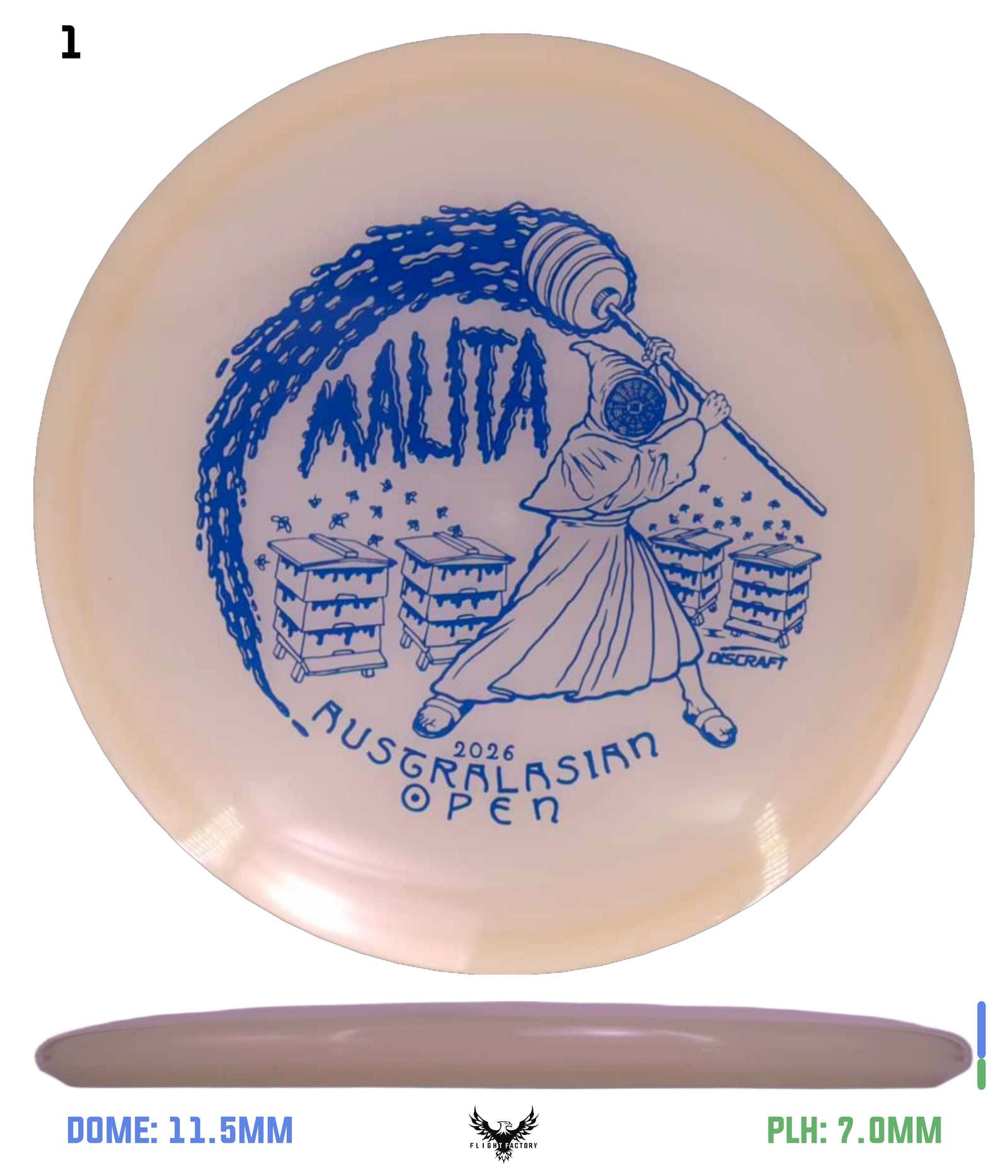 Discraft Paul McBeth Z Mega Glo Malita - 2026 Australasian Open