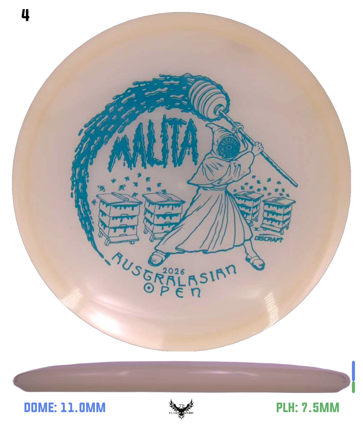 Discraft Paul McBeth Z Mega Glo Malita - 2026 Australasian Open