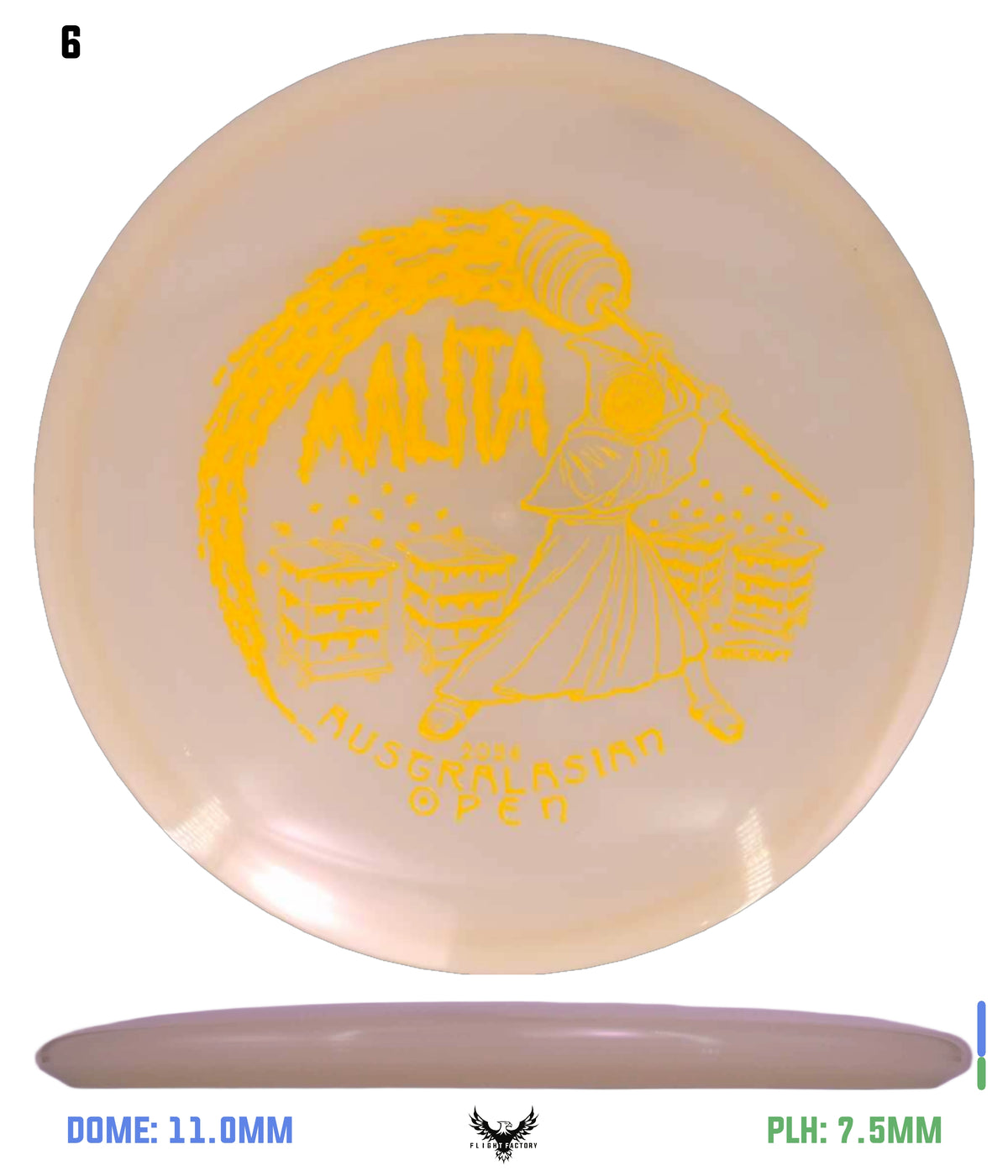 Discraft Paul McBeth Z Mega Glo Malita - 2026 Australasian Open