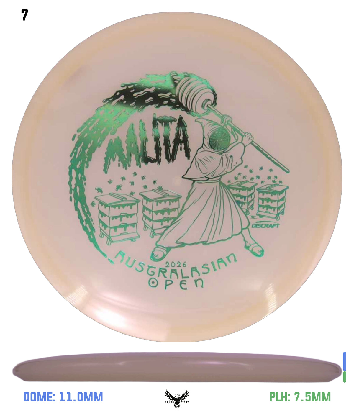Discraft Paul McBeth Z Mega Glo Malita - 2026 Australasian Open