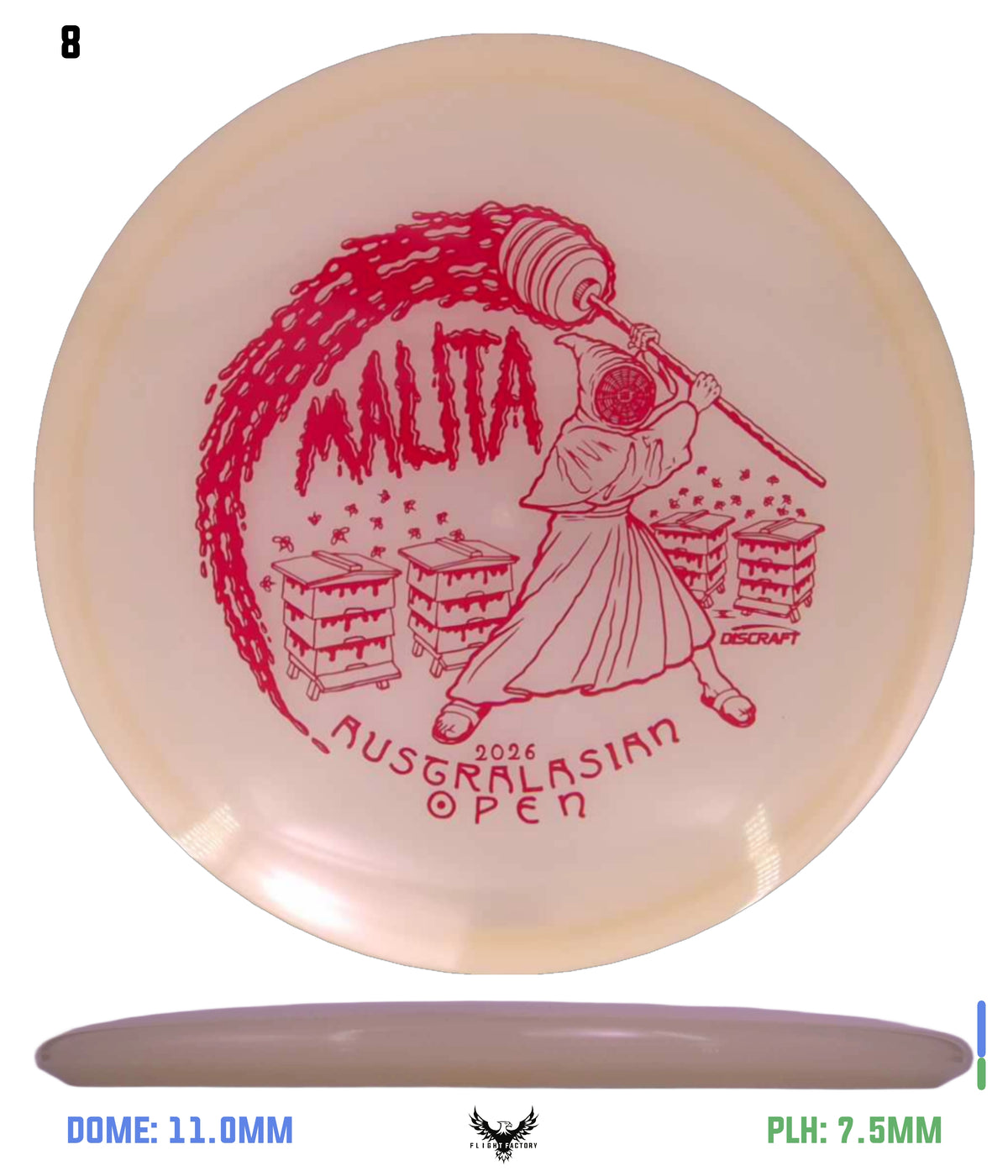 Discraft Paul McBeth Z Mega Glo Malita - 2026 Australasian Open
