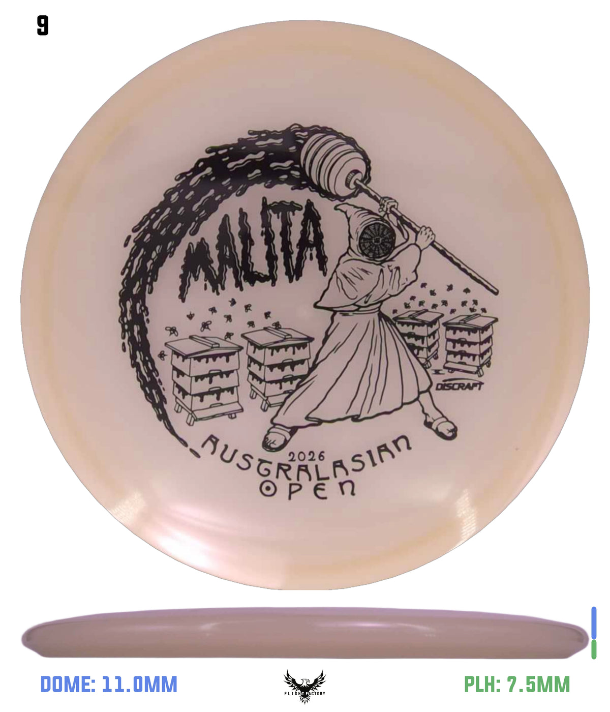 Discraft Paul McBeth Z Mega Glo Malita - 2026 Australasian Open