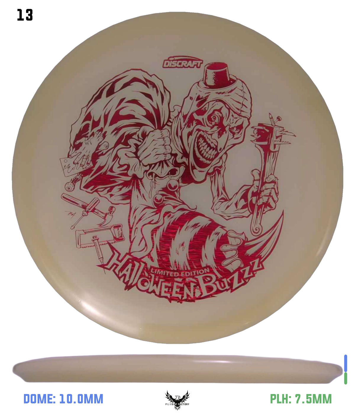 Discraft Mega Glo Buzzz - Halloween 2025