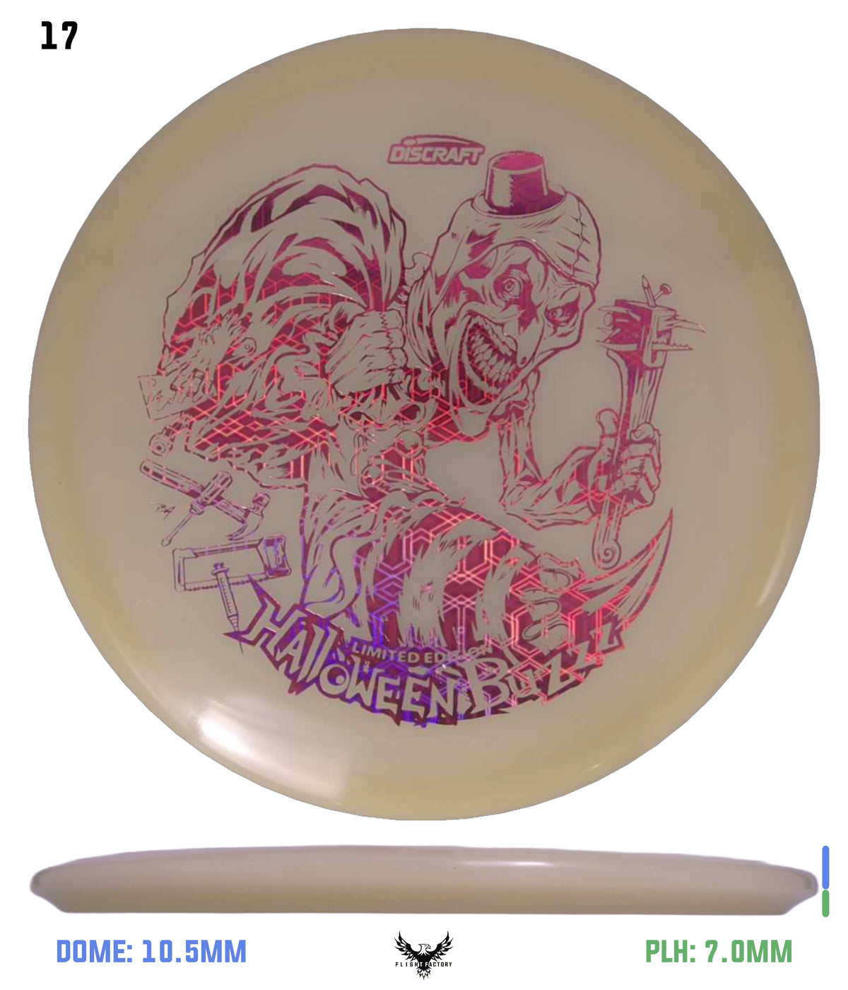 Discraft Mega Glo Buzzz - Halloween 2025