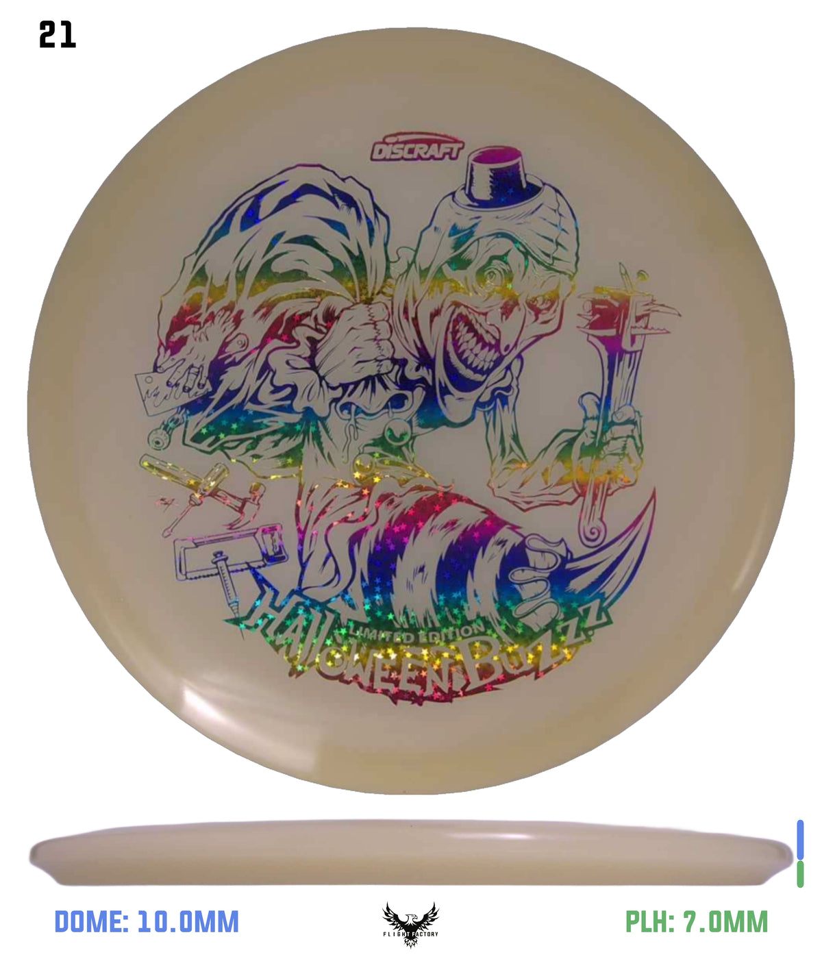 Discraft Mega Glo Buzzz - Halloween 2025