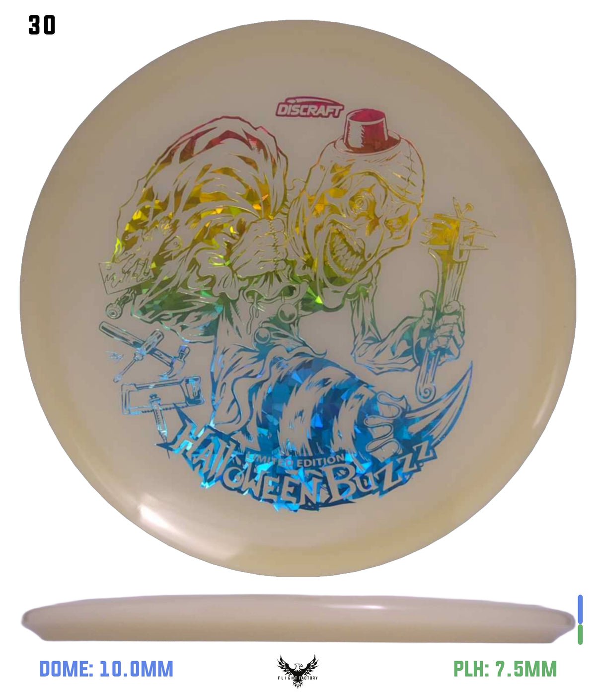 Discraft Mega Glo Buzzz - Halloween 2025