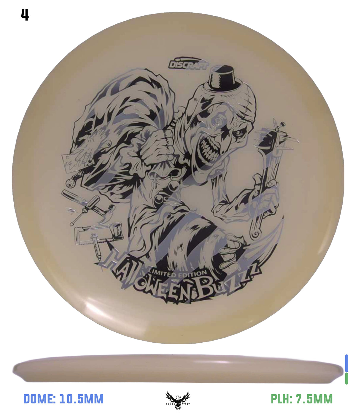 Discraft Mega Glo Buzzz - Halloween 2025