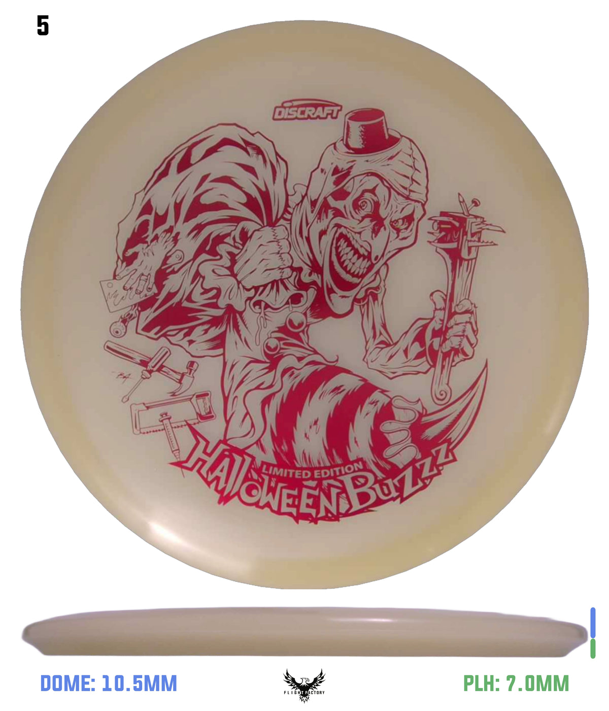 Discraft Mega Glo Buzzz - Halloween 2025