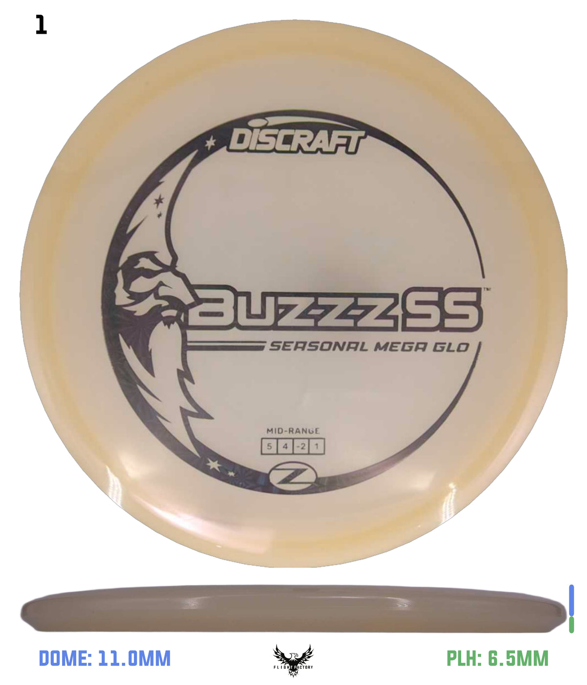 Discraft Seasonal Mega Glo Z Buzzz SS 2026