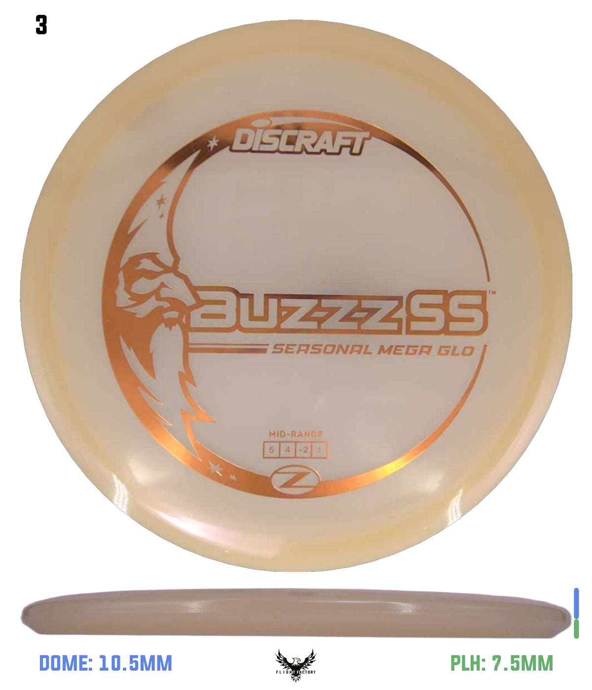 Discraft Seasonal Mega Glo Z Buzzz SS 2026