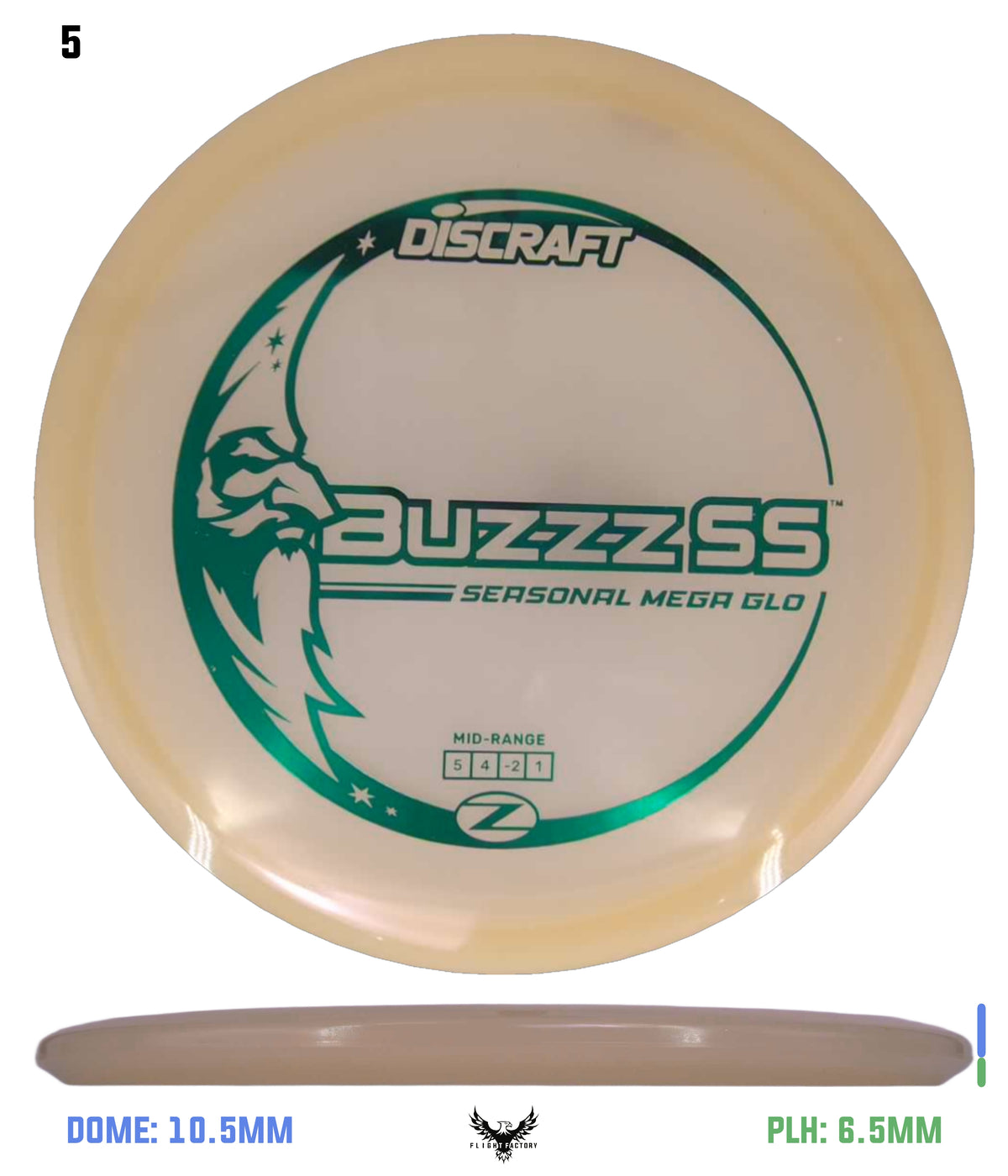 Discraft Seasonal Mega Glo Z Buzzz SS 2026