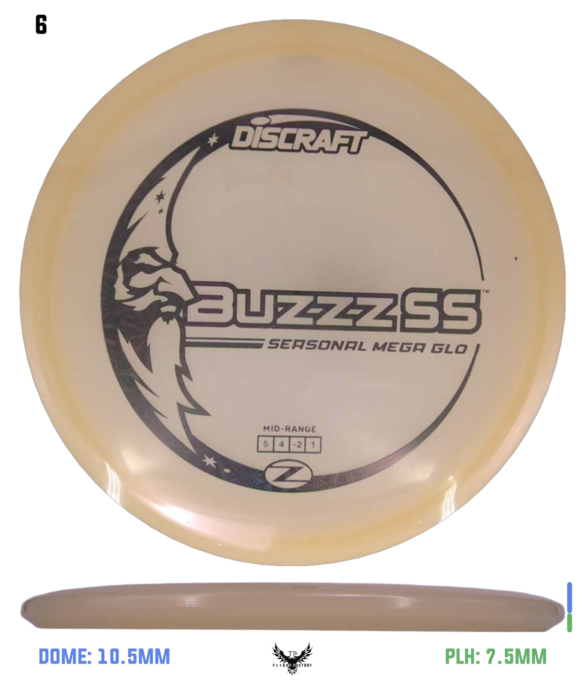 Discraft Seasonal Mega Glo Z Buzzz SS 2026