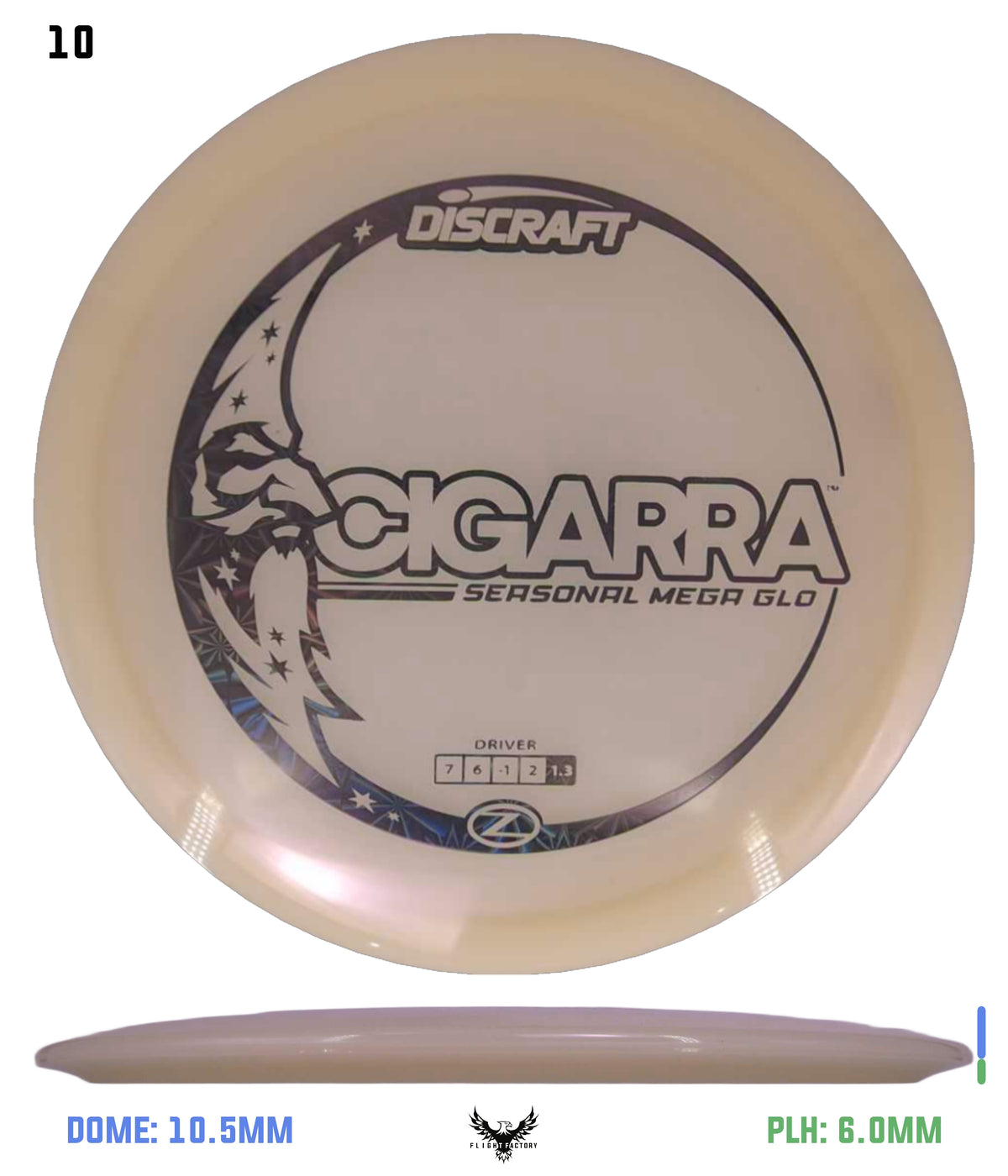 Discraft Seasonal Mega Glo Z Cigarra 2026