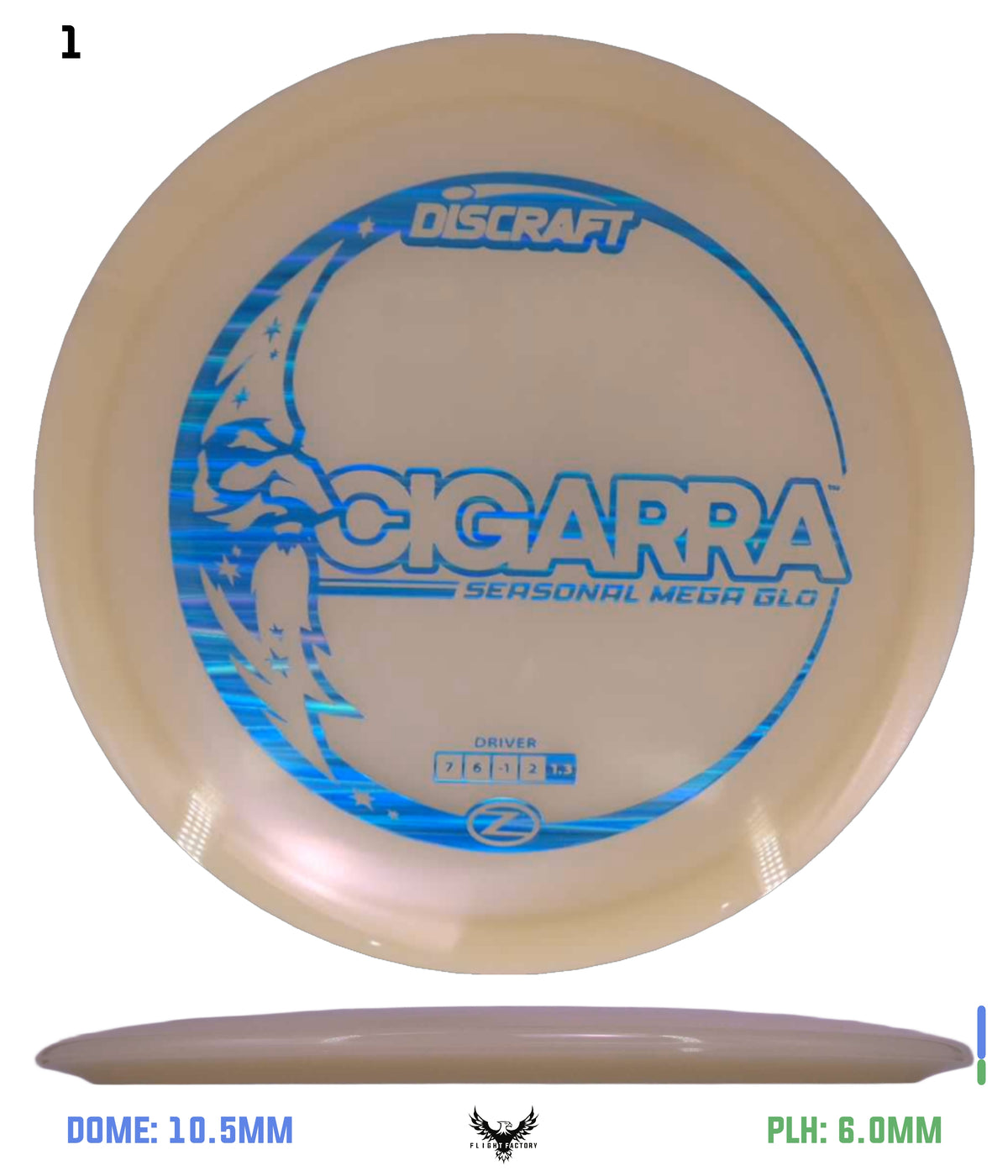 Discraft Seasonal Mega Glo Z Cigarra 2026