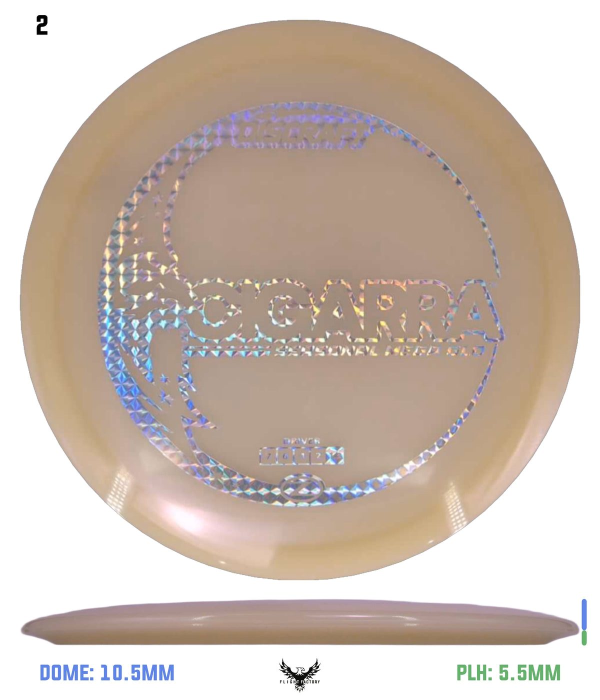 Discraft Seasonal Mega Glo Z Cigarra 2026