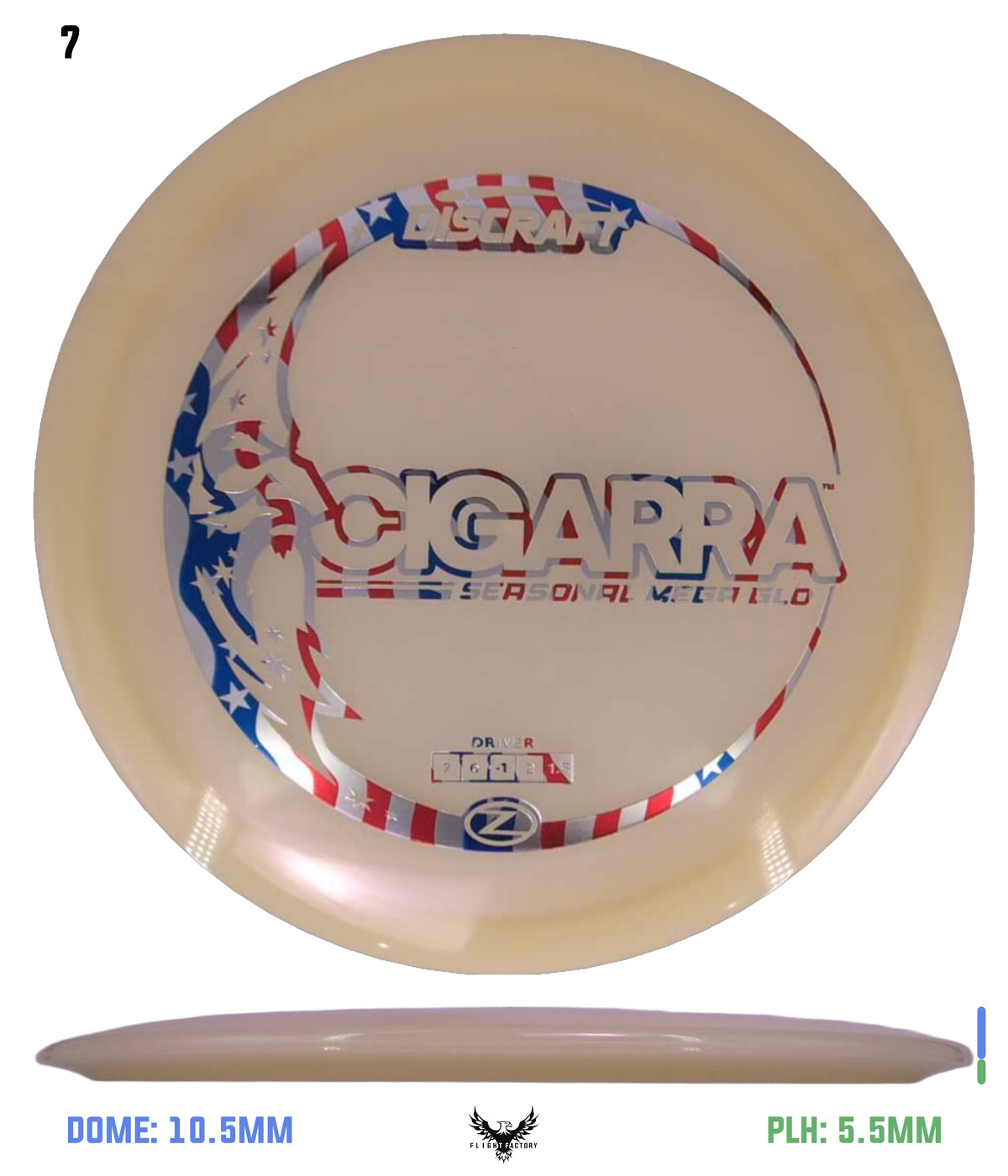Discraft Seasonal Mega Glo Z Cigarra 2026