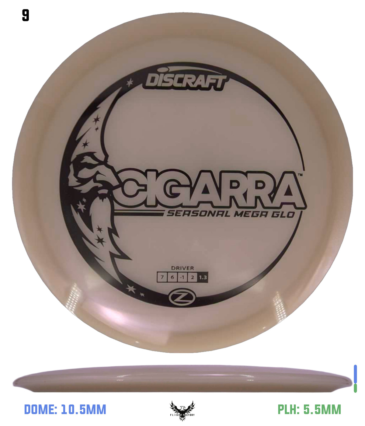 Discraft Seasonal Mega Glo Z Cigarra 2026