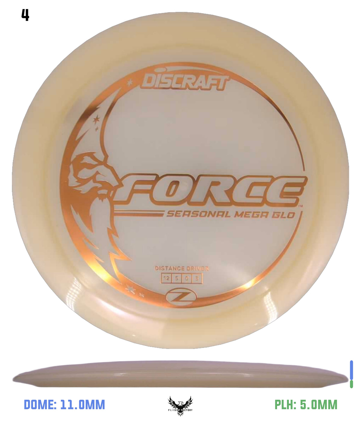 Discraft Seasonal Mega Glo Z Force 2026