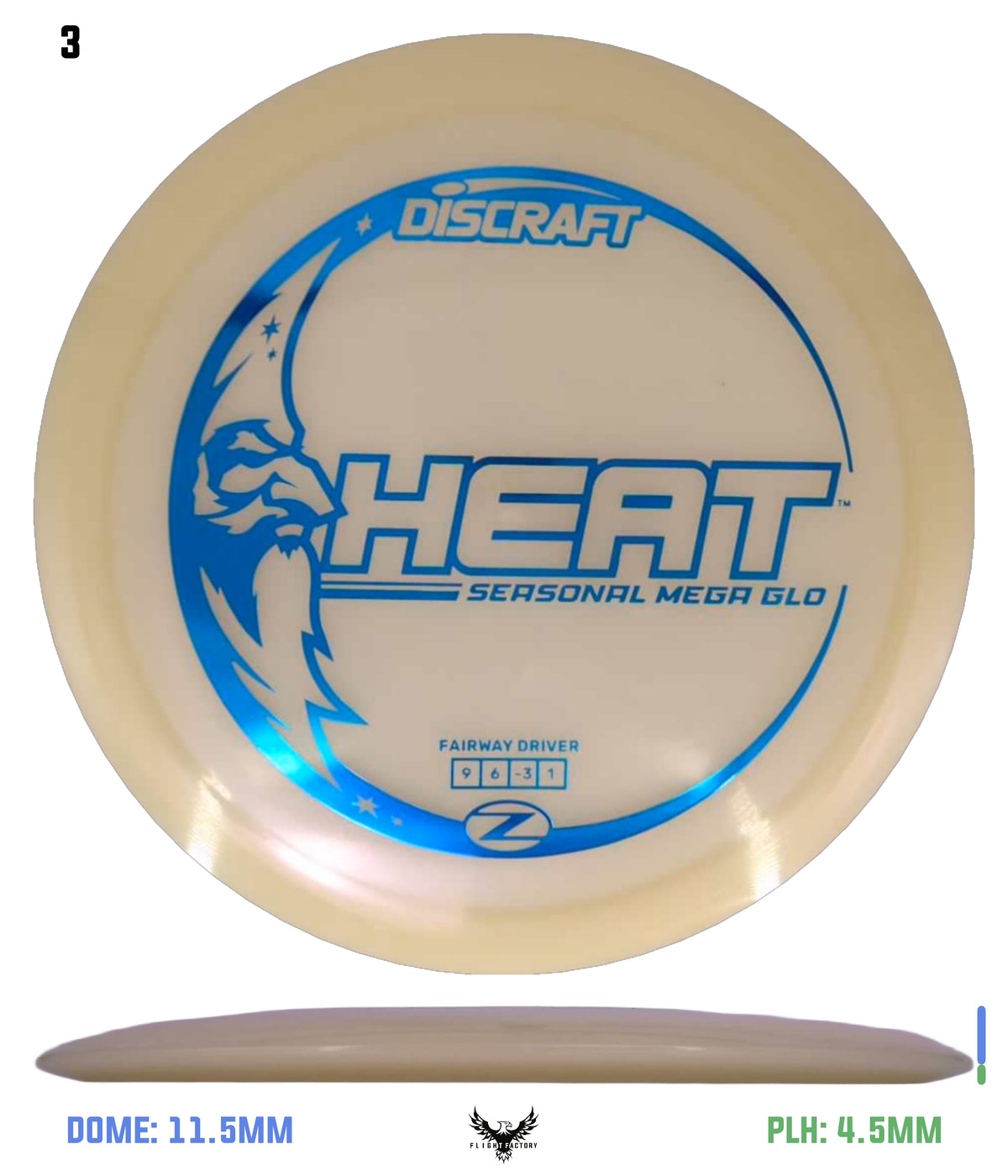 Discraft Seasonal Mega Glo Z Heat 2026
