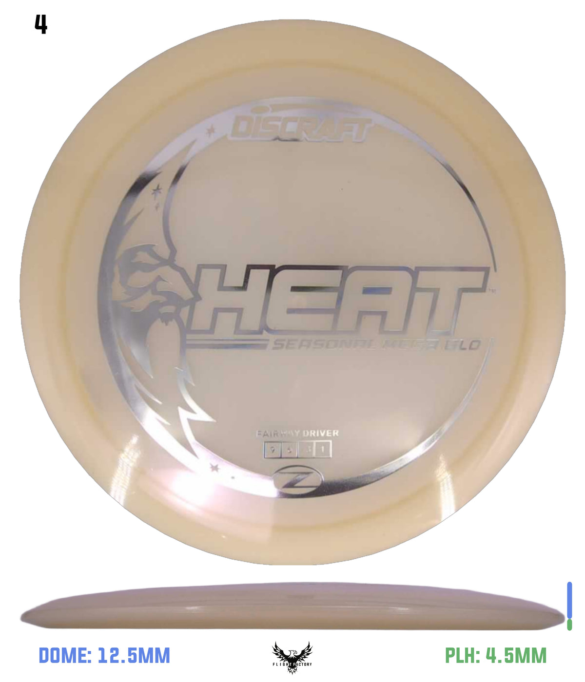 Discraft Seasonal Mega Glo Z Heat 2026