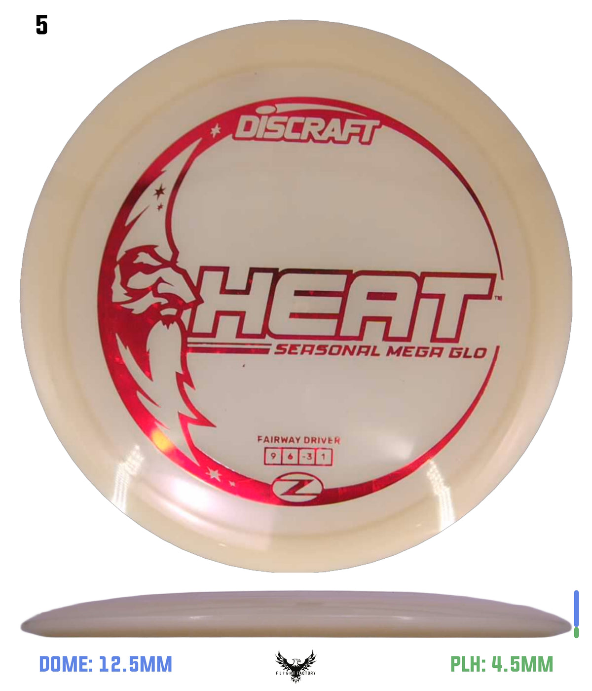 Discraft Seasonal Mega Glo Z Heat 2026