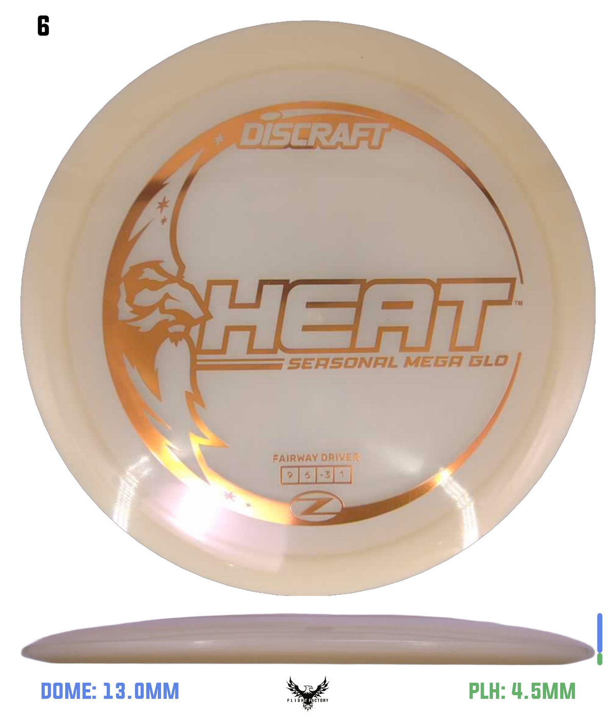 Discraft Seasonal Mega Glo Z Heat 2026