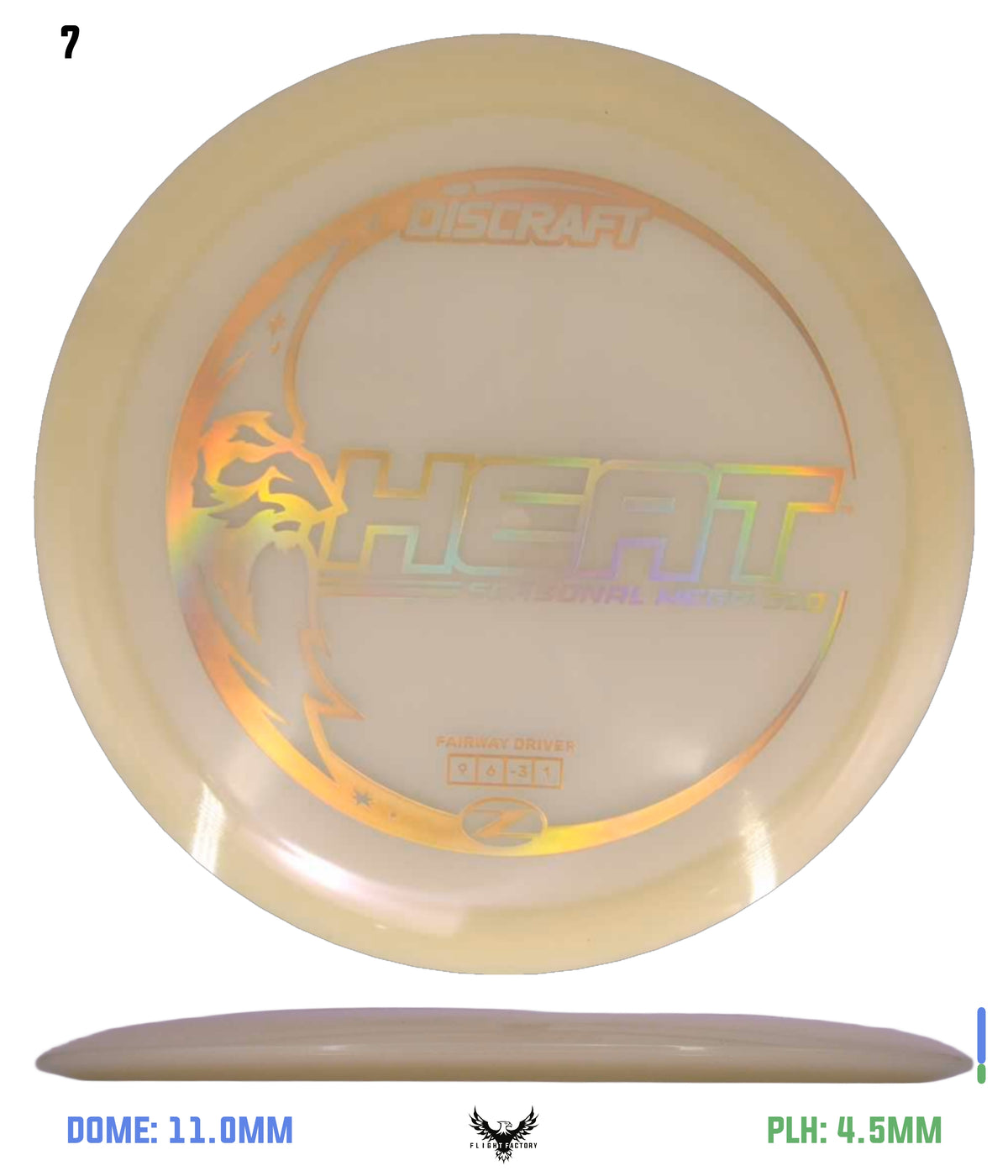 Discraft Seasonal Mega Glo Z Heat 2026