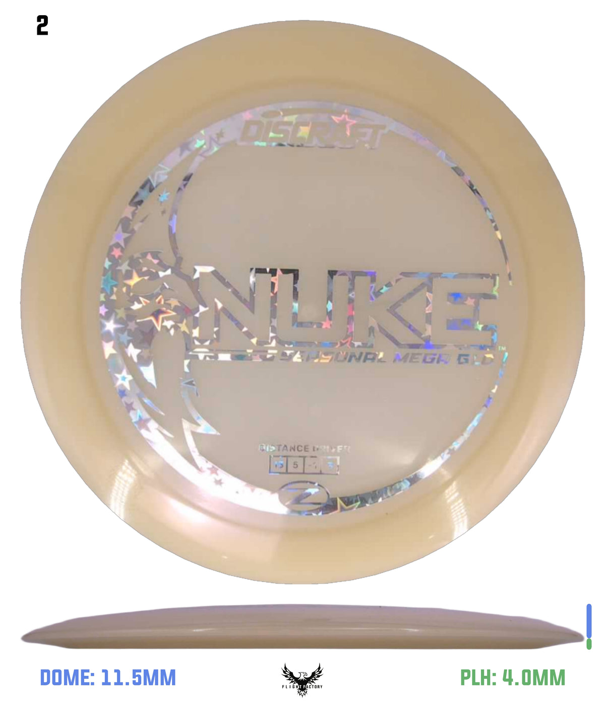 Discraft Seasonal Mega Glo Z Nuke 2026