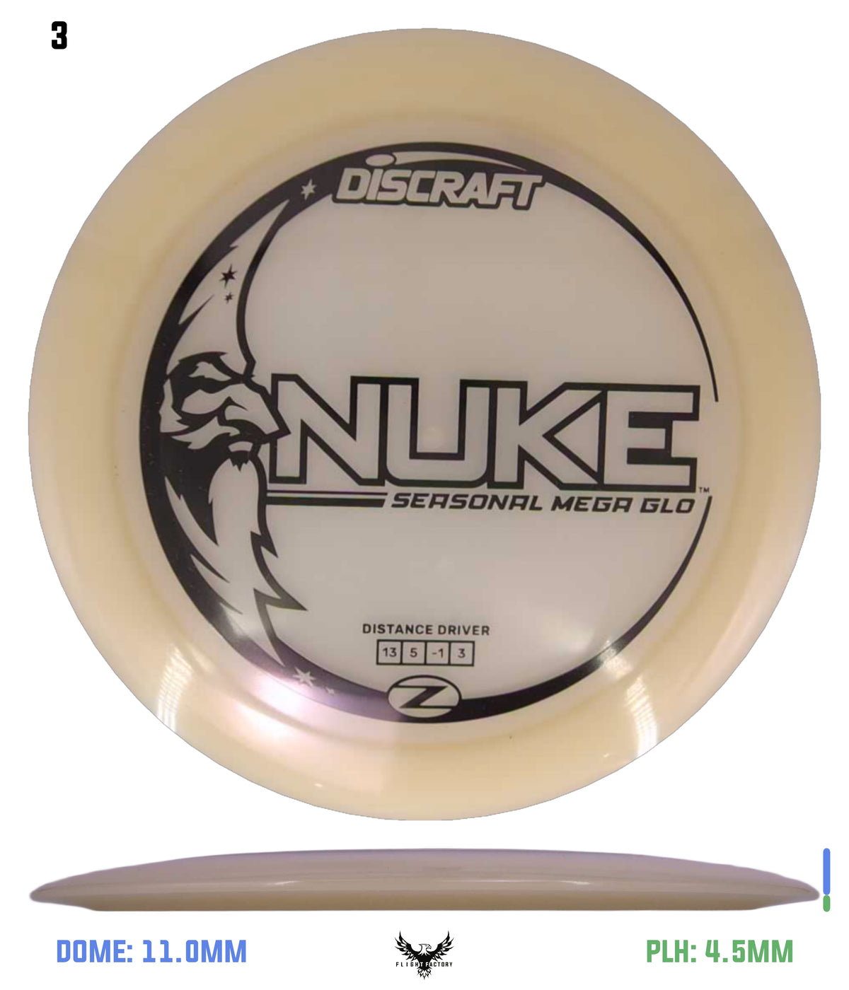 Discraft Seasonal Mega Glo Z Nuke 2026