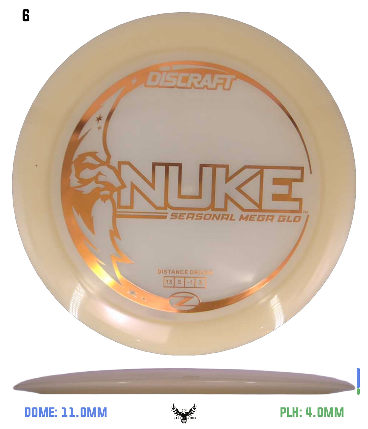 Discraft Seasonal Mega Glo Z Nuke 2026