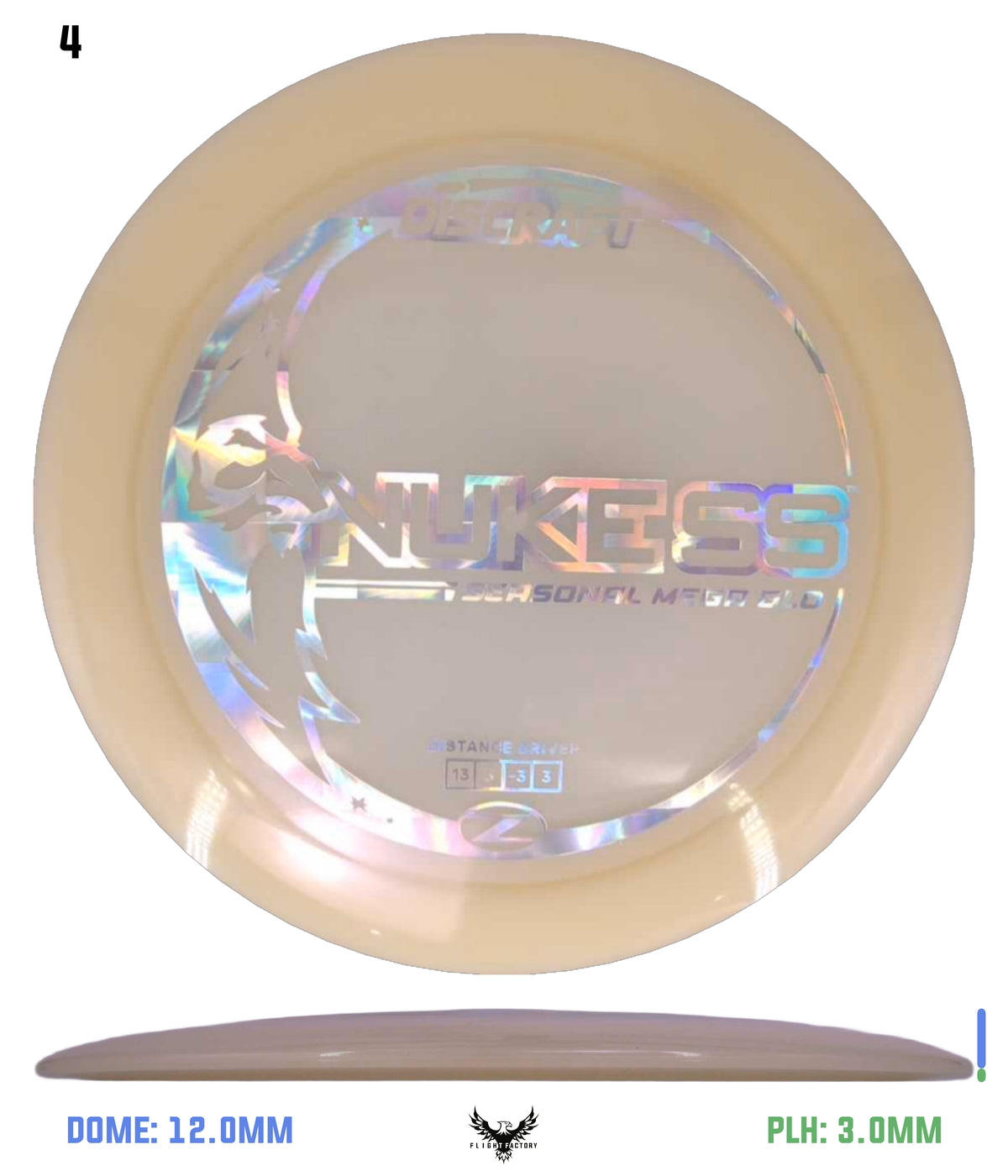 Discraft Seasonal Mega Glo Nuke SS 2026