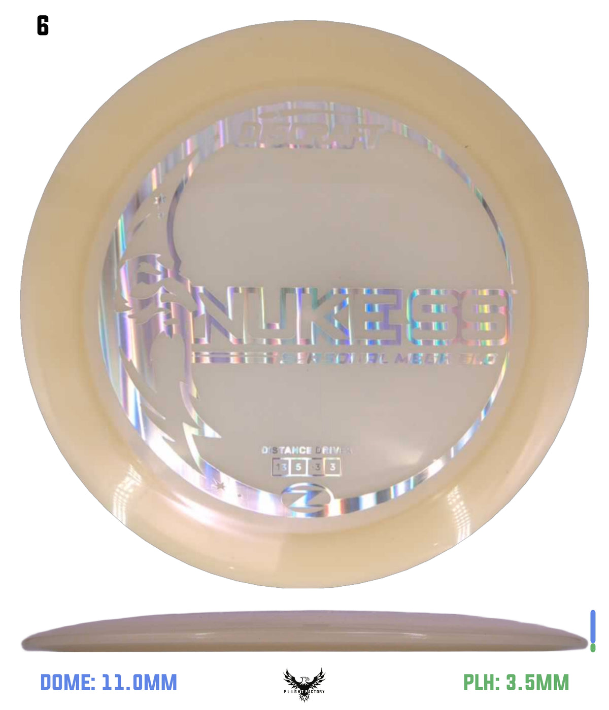 Discraft Seasonal Mega Glo Nuke SS 2026