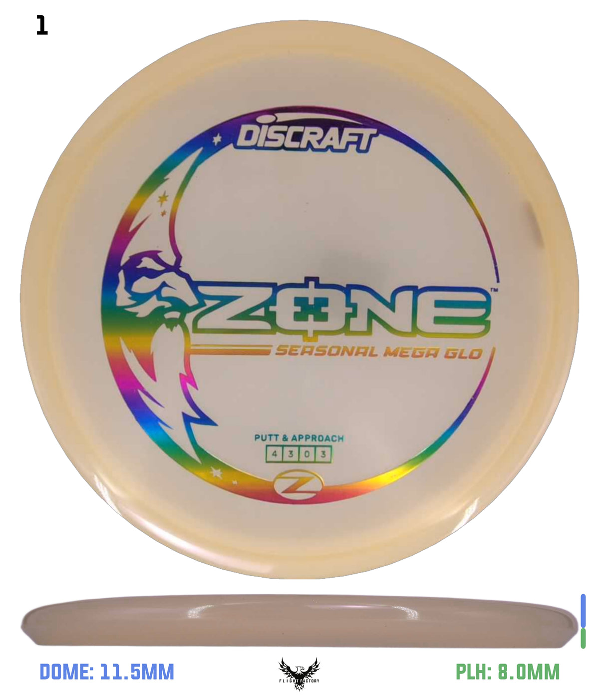 Discraft Seasonal Mega Glo Z Zone 2026
