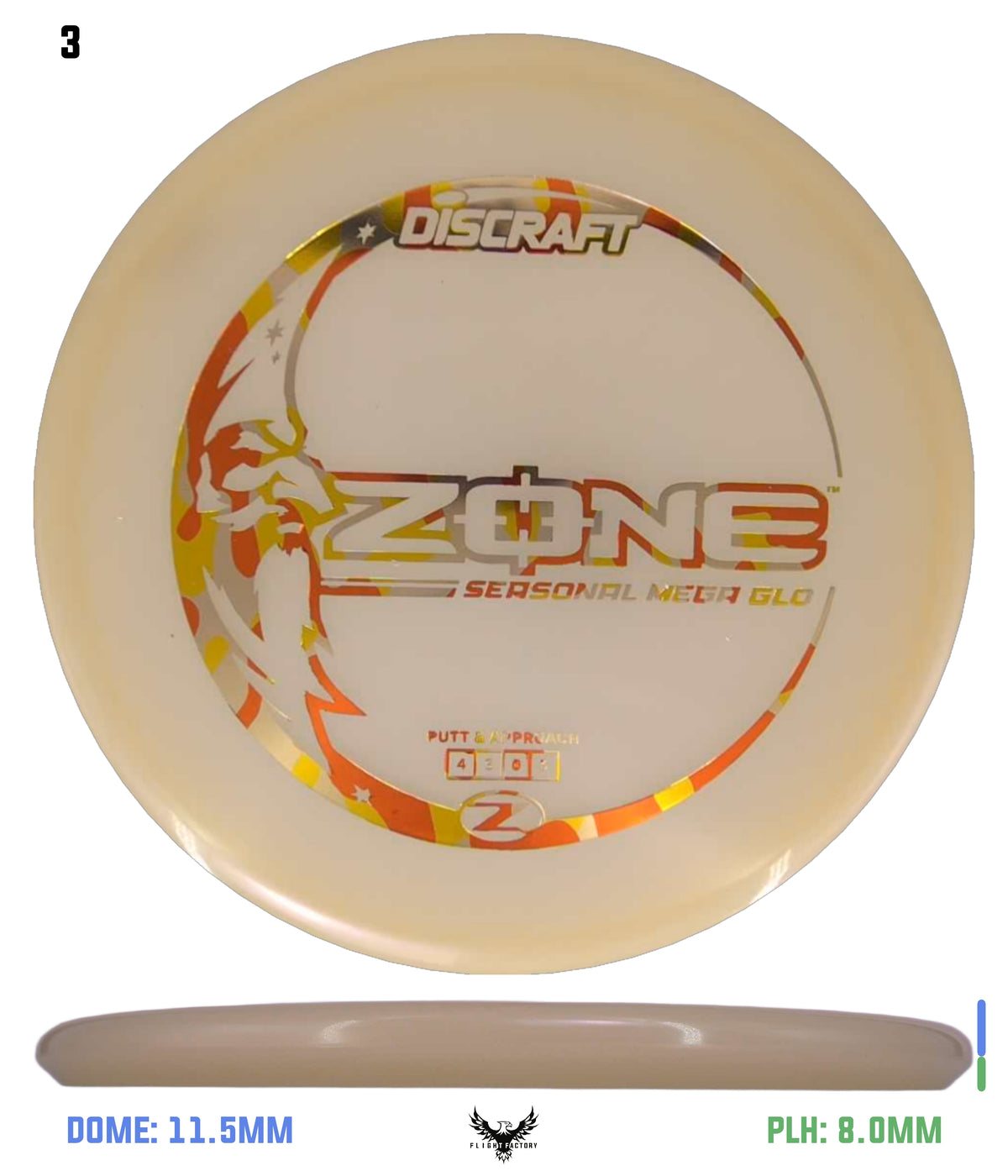 Discraft Seasonal Mega Glo Z Zone 2026