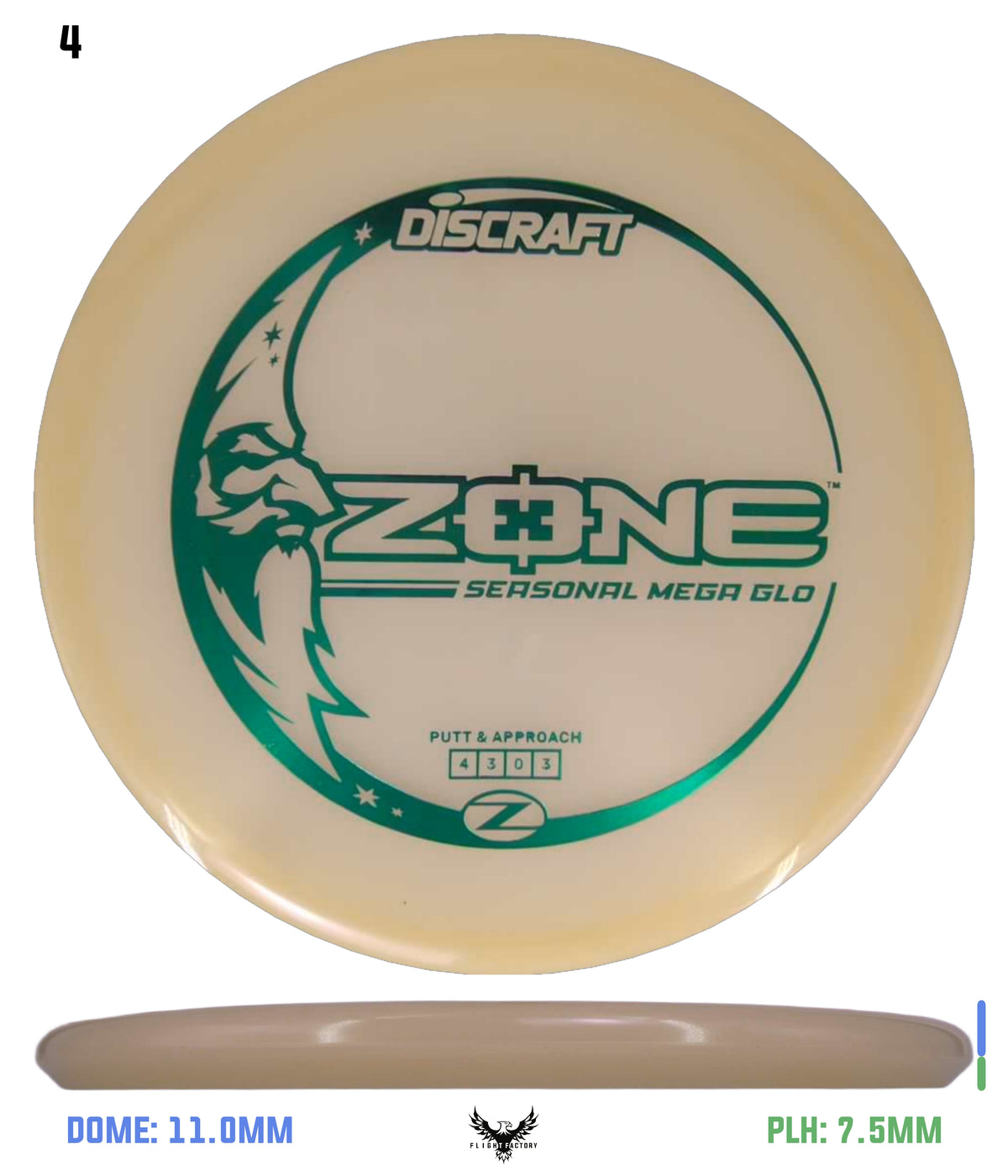 Discraft Seasonal Mega Glo Z Zone 2026