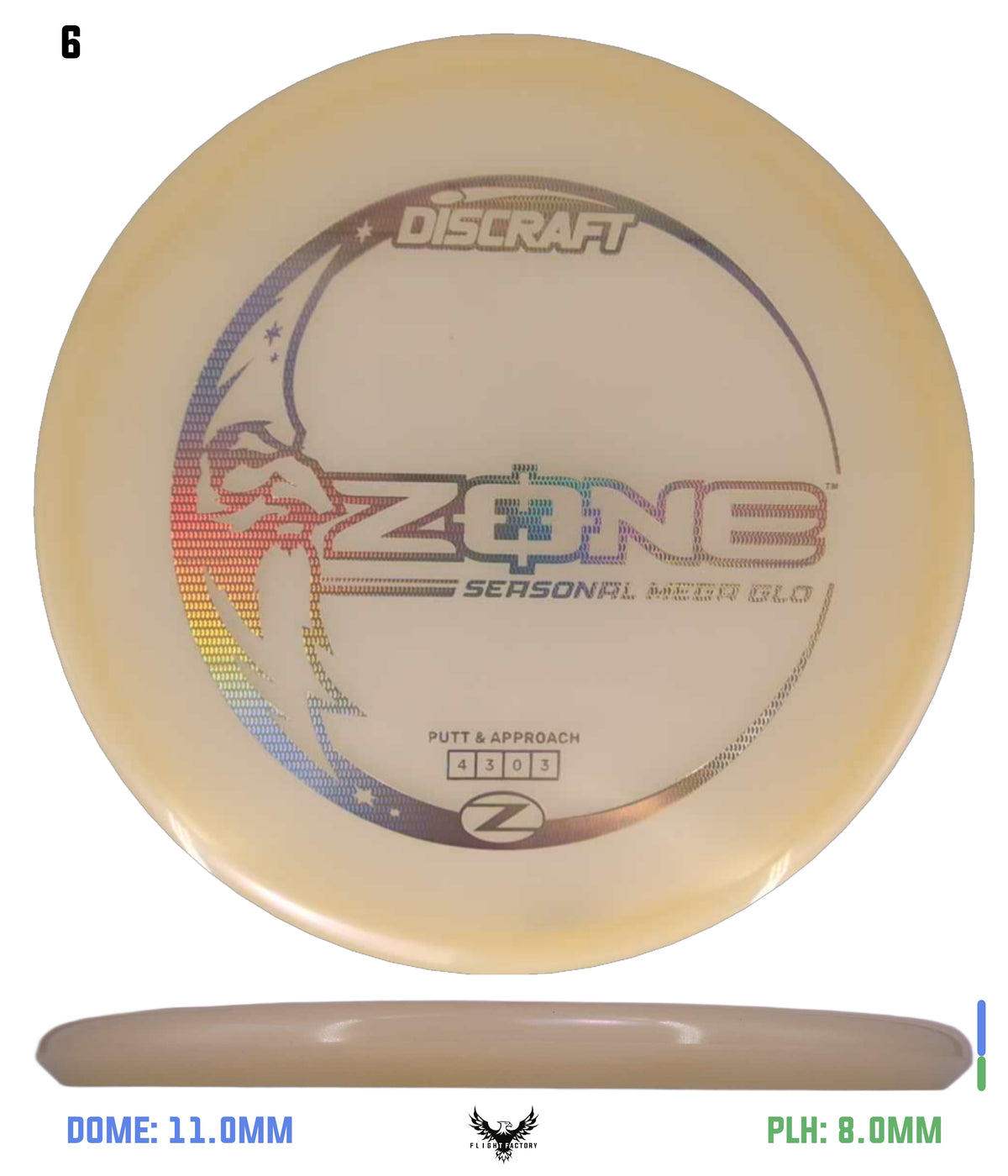 Discraft Seasonal Mega Glo Z Zone 2026