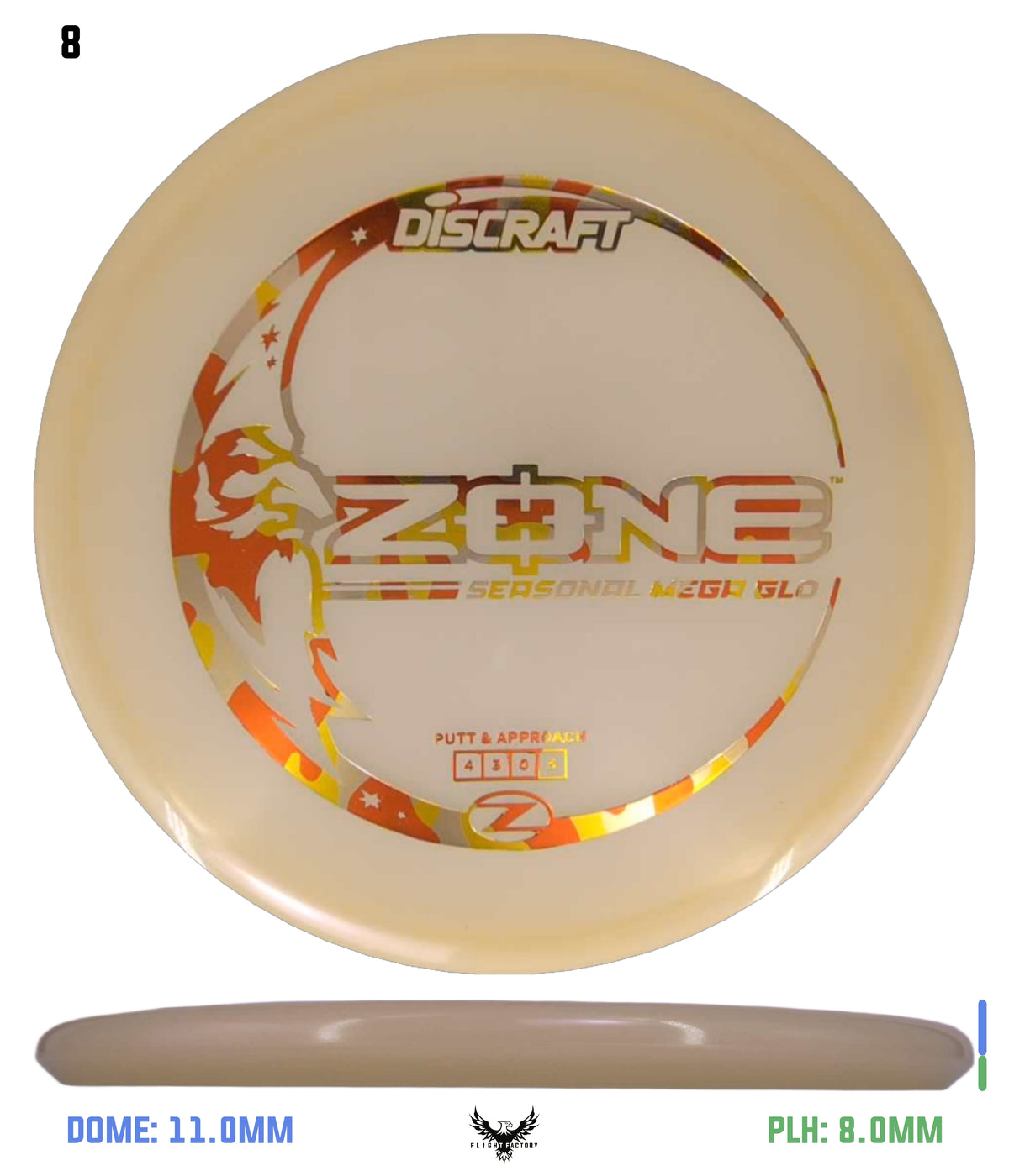 Discraft Seasonal Mega Glo Z Zone 2026