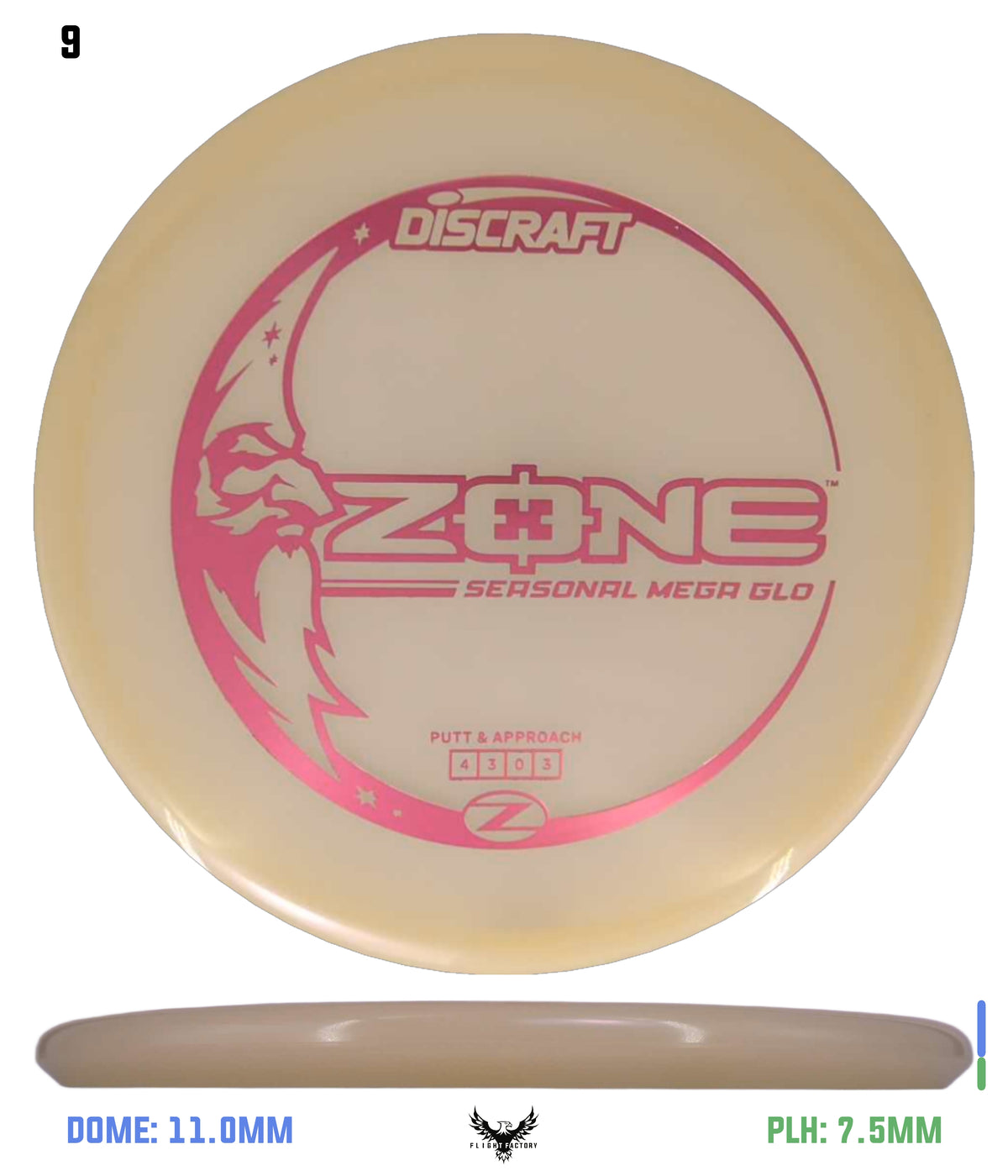 Discraft Seasonal Mega Glo Z Zone 2026