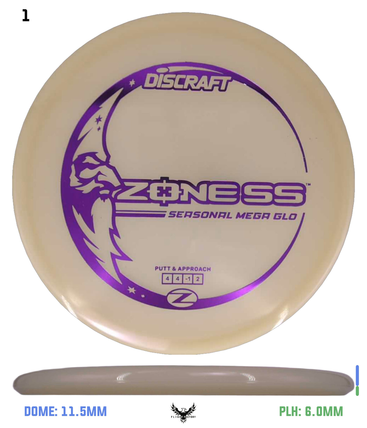 Discraft Seasonal Mega Glo Z Zone SS 2026