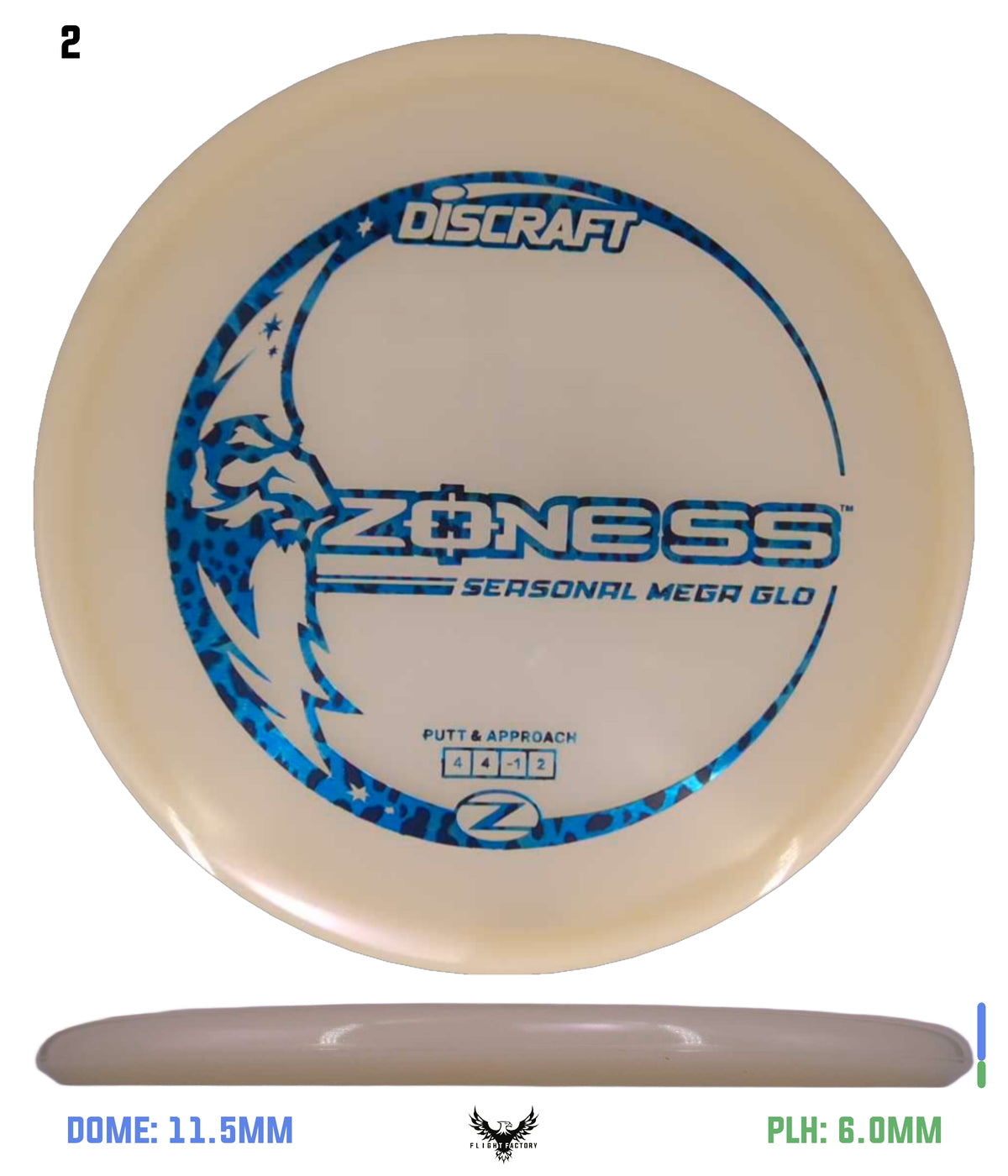 Discraft Seasonal Mega Glo Z Zone SS 2026