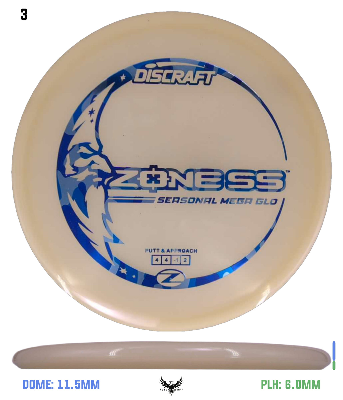 Discraft Seasonal Mega Glo Z Zone SS 2026