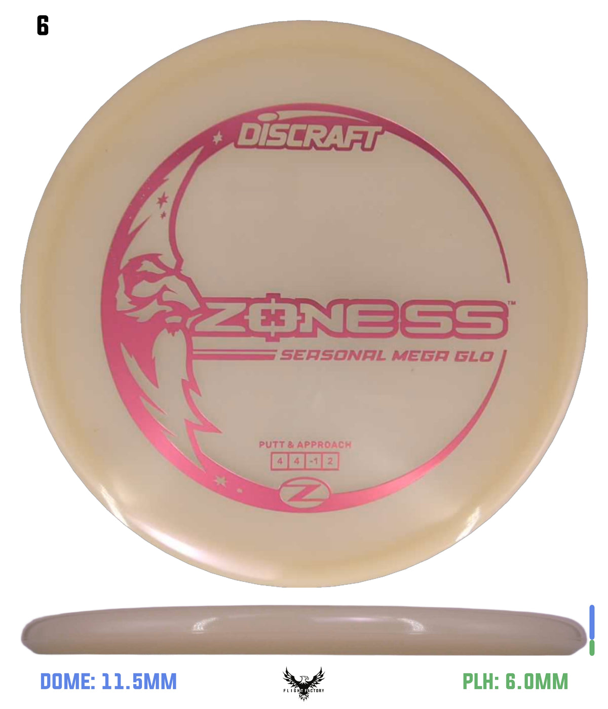 Discraft Seasonal Mega Glo Z Zone SS 2026