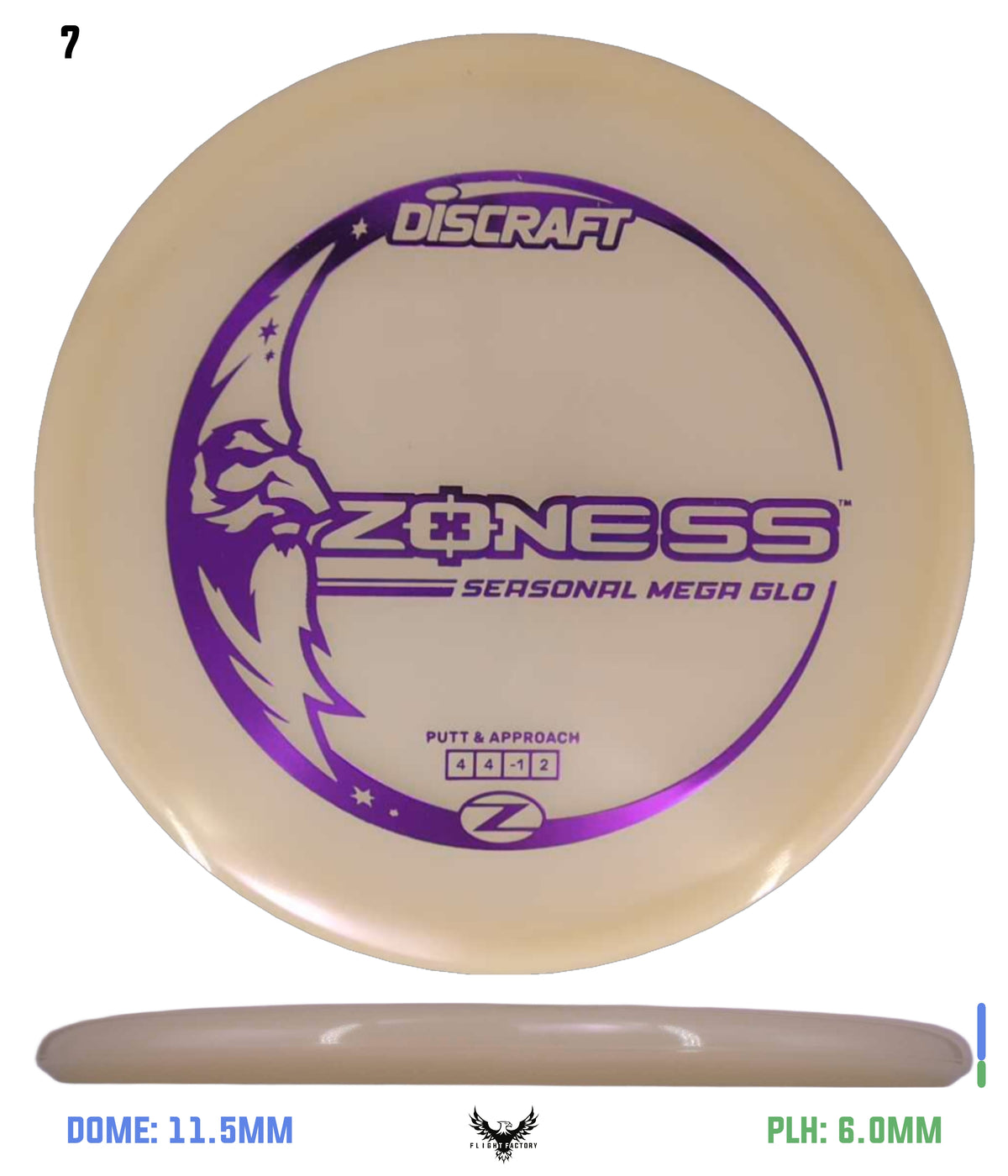 Discraft Seasonal Mega Glo Z Zone SS 2026