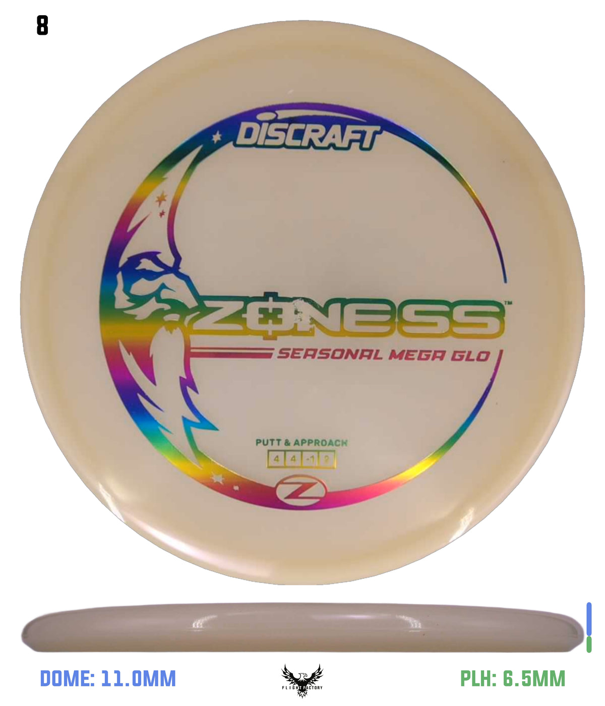 Discraft Seasonal Mega Glo Z Zone SS 2026