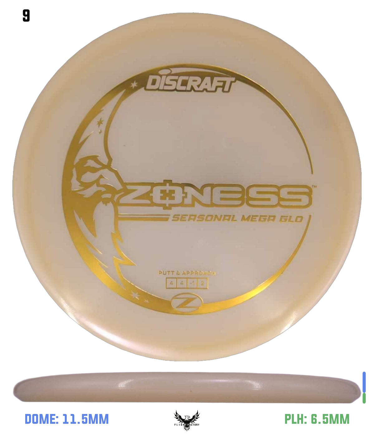 Discraft Seasonal Mega Glo Z Zone SS 2026