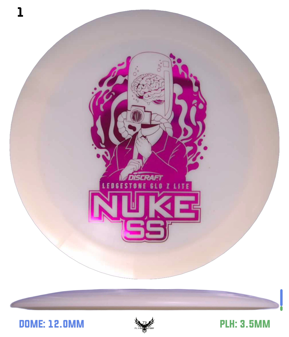 Discraft Z Glo Lite Nuke SS - Ledgestone 2025 Finale